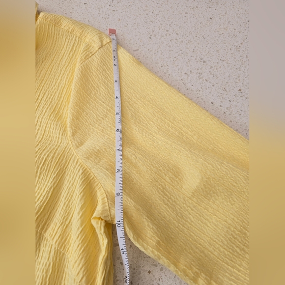 Tradition Blouse Yellow Size 18W - Picture 5 of 6